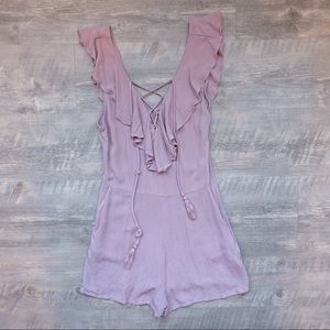 V-Necked Romper
